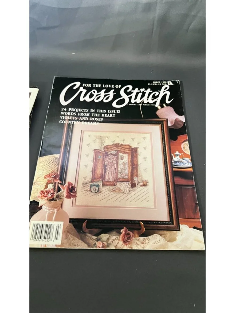 For The Love Of Cross Stitch Magazine Lot Of 6 Leisure Arts Issues